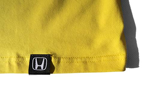 Honda Motorsports CRX SI Women's Racing Tee Shirt Vintage Yellow