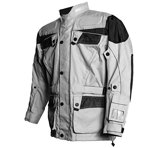 6th Gear Silver Chase Racing Jacket for Winter