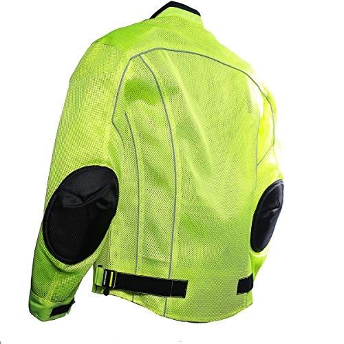 Hi Viz Green Summer Racing Jacket for Men