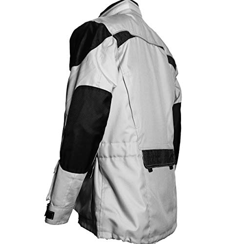 6th Gear Silver Chase Racing Jacket for Winter
