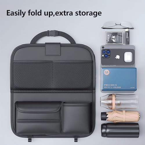 EKUZO Back Seat Car Organizer with Foldable Table