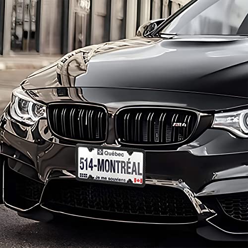 Car License Plate Frames, Stainless Steel, Universal Fit