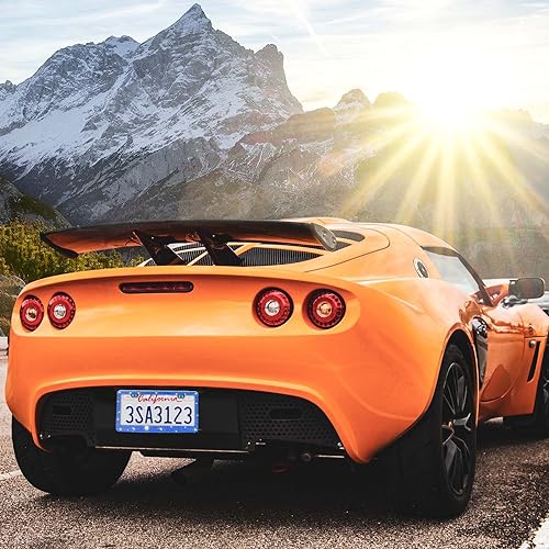 Blue Rhinestone License Plate Frame - 2 Pack