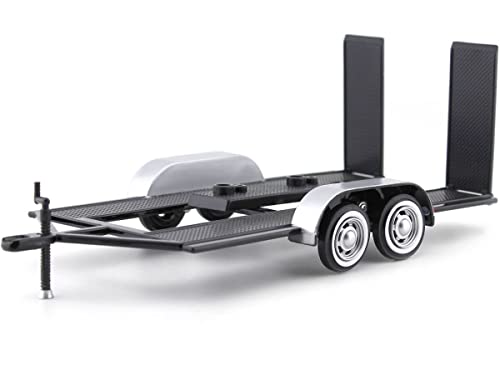 Motormax Trailer Car Carrier 1:24 Scale Model Black