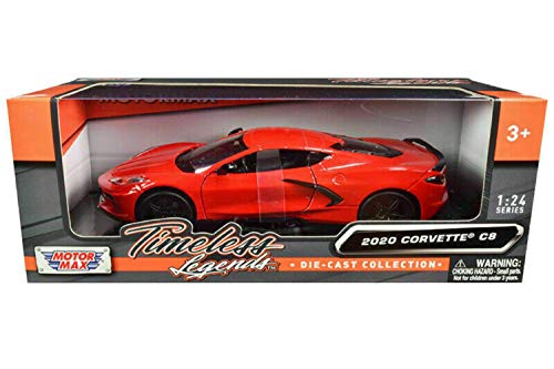 2020 Chevrolet Corvette C8 Stingray Red Diecast Model