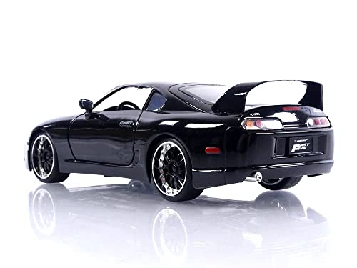 1995 Supra Black Diecast Model Car Jada 33380