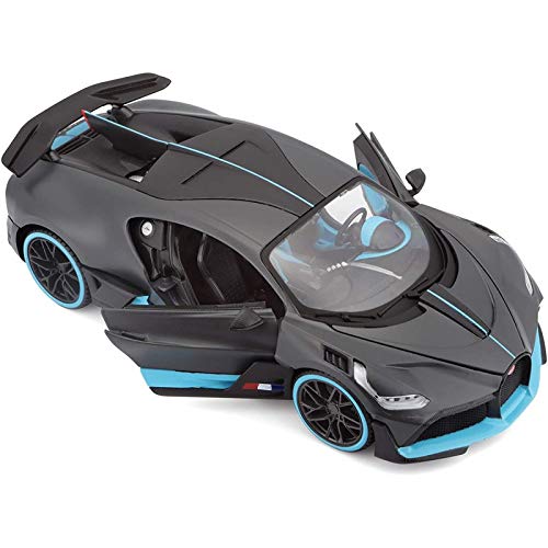 Maisto 1/24 Bugatti Divo Dark Gray Model Car