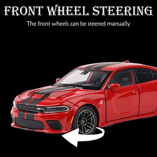 SRT Hellcat 1:32 Scale Diecast Toy Car (Red)