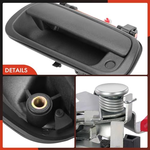 Tailgate Handle for Toyota Tundra 2000-2006 - Black