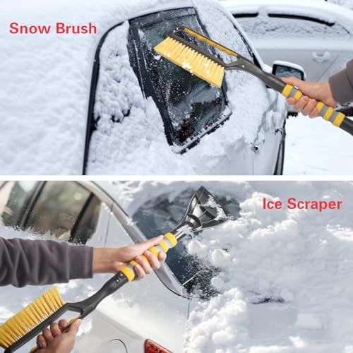 Car Windshield Snow Brush & Ice Scraper Set