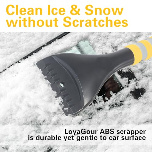 Car Windshield Snow Brush & Ice Scraper Set