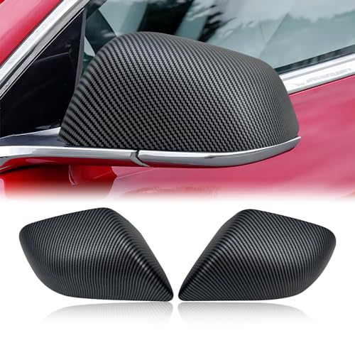 Tesla Model 3 Carbon Fiber Side Mirror Covers