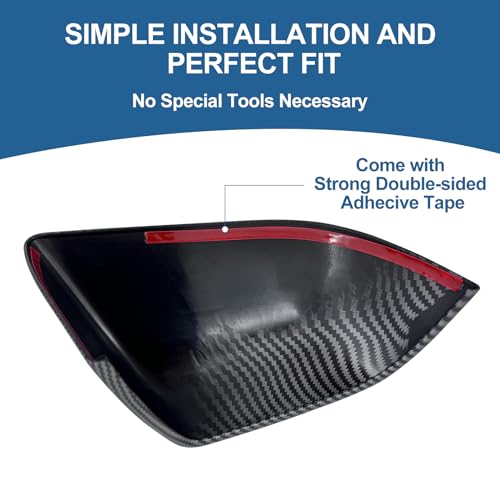 Tesla Model 3 Carbon Fiber Side Mirror Covers