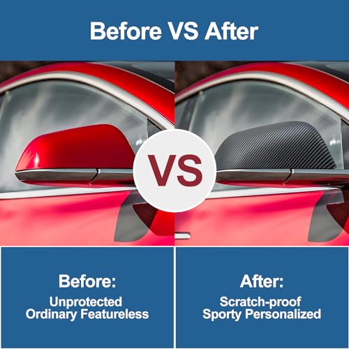 Tesla Model 3 Carbon Fiber Side Mirror Covers