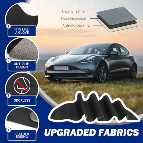 Tesla Model 3/Y 2023-2017 Suede Dashboard Cover