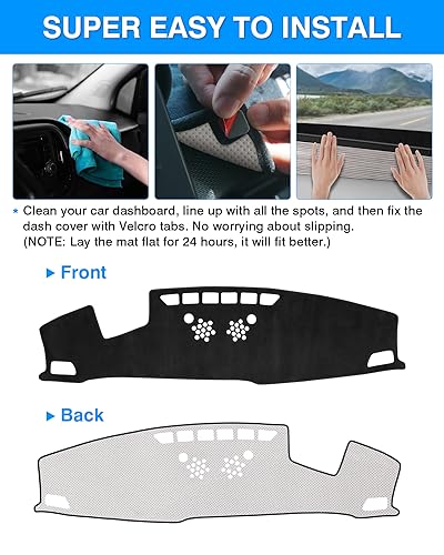 Hyundai Palisade Dashboard Cover Mat with Sunshade Protector