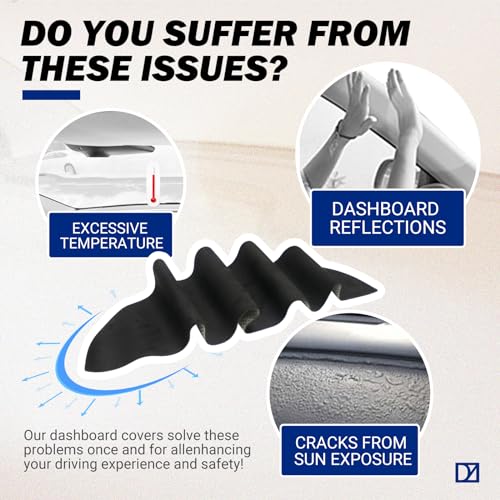 Tesla Model 3/Y 2023-2017 Suede Dashboard Cover