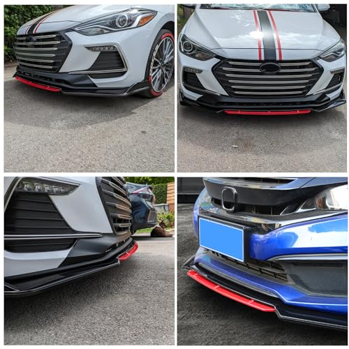 Universal Car Front Bumper Lip Spoiler Splitter Kit