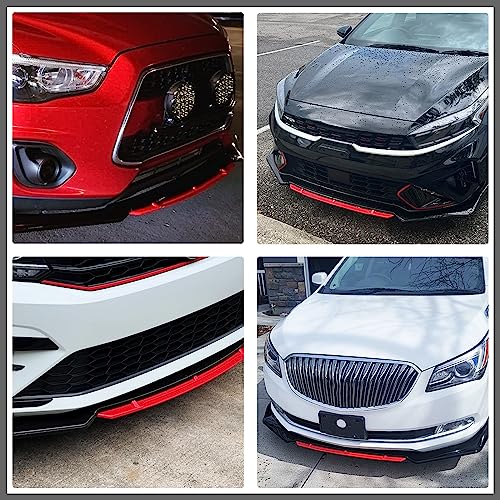 Universal Car Front Bumper Lip Spoiler Splitter Kit