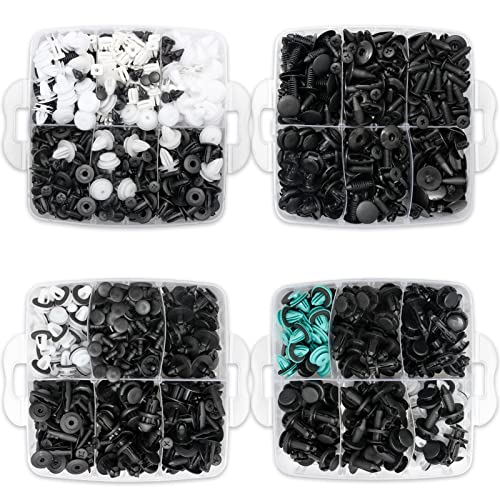 Car Retainer Clips Kit: 1101 PCS, 32 Sizes