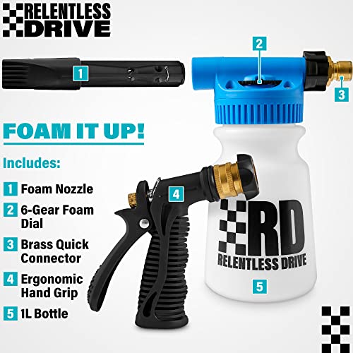 Foam Cannon Sprayer Kit for Car Washing