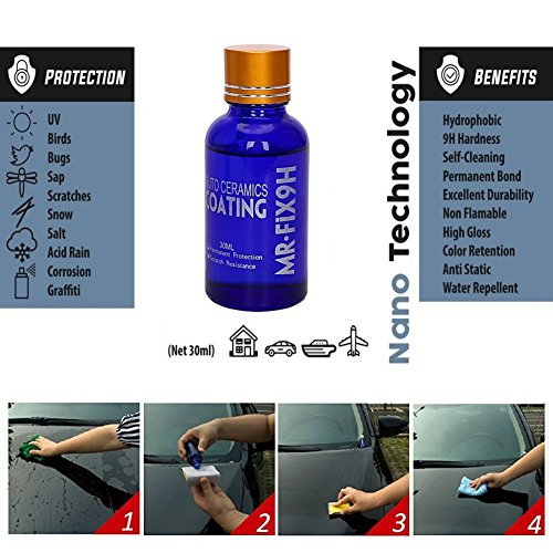Malcm High Gloss Ceramic Car Coating Kit