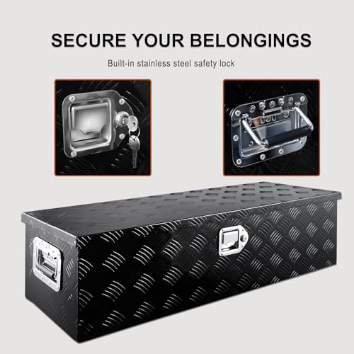 Heavy Duty Aluminum Truck Bed Tool Box Organizer