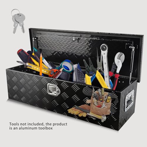 Heavy Duty Aluminum Truck Bed Tool Box Organizer