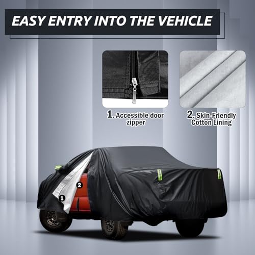 Migaven Car Cover for Toyota Tacoma - Waterproof & Protective