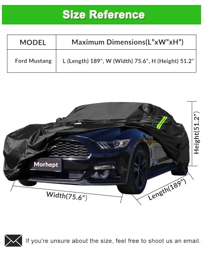 Custom Fit Ford Mustang Car Cover, All Weather