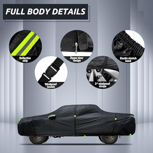 Migaven Car Cover for Toyota Tacoma - Waterproof & Protective