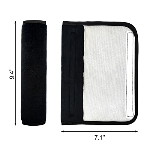 Meduso 2 Pack Universal Car Seat Belt Pads