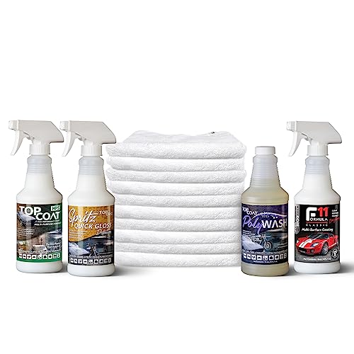 Ultimate Car Care Kit with TopCoat Ultra and PolyWash