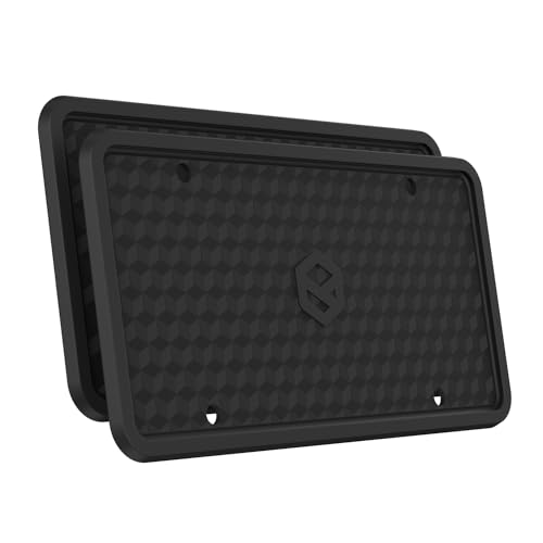 Silicone License Plate Frames | Premium Grade | Rust Proof
