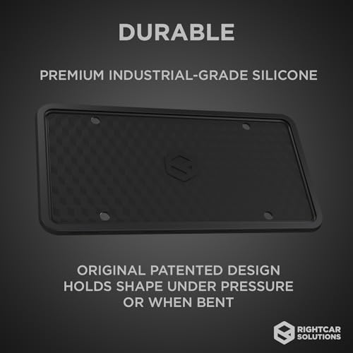 Silicone License Plate Frames | Premium Grade | Rust Proof
