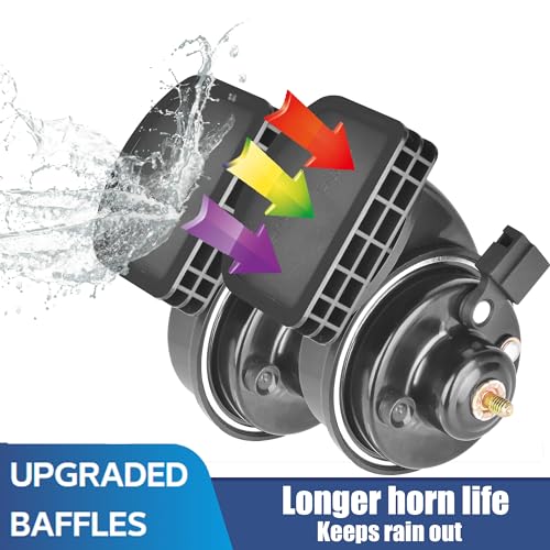 Waterproof Toyota Car Horn Assembly, Hi-Low Dual Tone