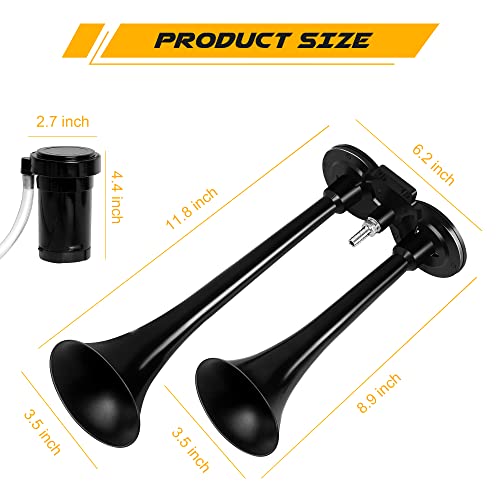 12V Dual Truck Air Horn Kit