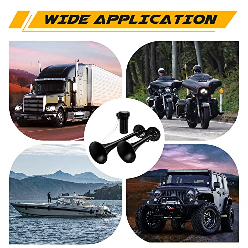 12V Dual Truck Air Horn Kit