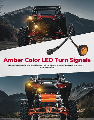 Universal UTV Turn Signal Kit for Polaris & More