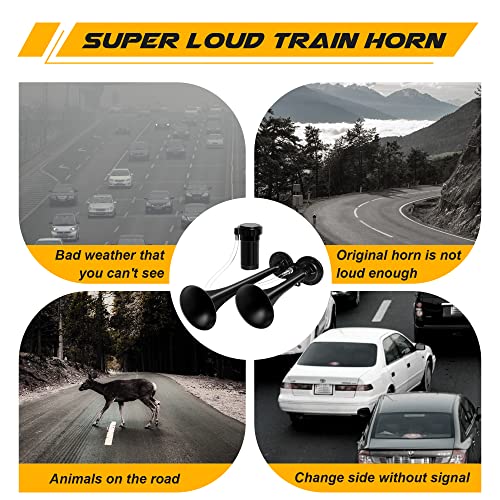 12V Dual Truck Air Horn Kit