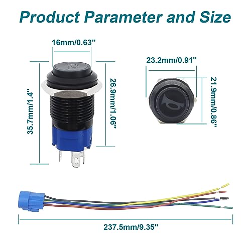 Car Horn Button Switch for Modification