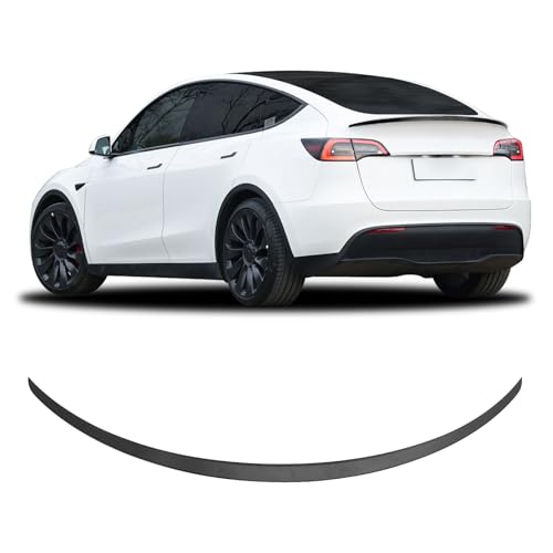 Tesla Model Y Rear Spoiler Wing, Sporty Carbon