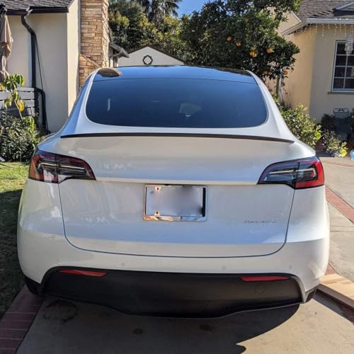 Tesla Model Y Real Carbon Fiber Rear Spoiler