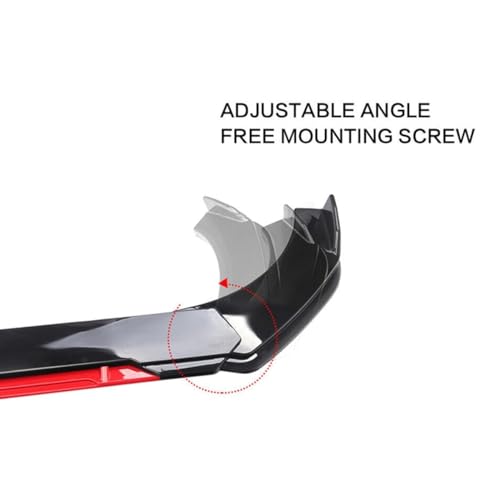 Glossy Black Bumper Lip Spoiler for In-fini-ti G35 G37