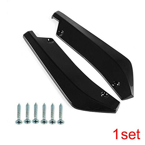 Universal Black & Red Car Body Kit Bundle