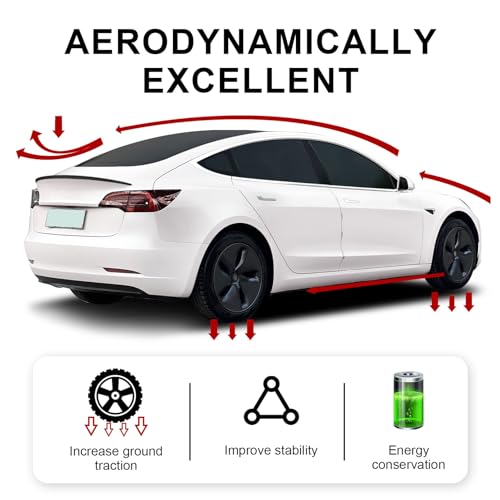 Rongxu Matte Black Spoiler for Tesla Model 3