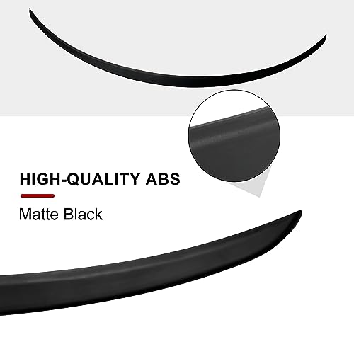 Rongxu Matte Black Spoiler for Tesla Model 3