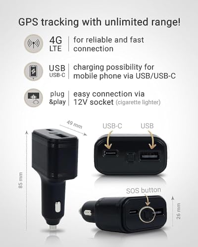 Mini 4G GPS Tracker for Cars & Trucks