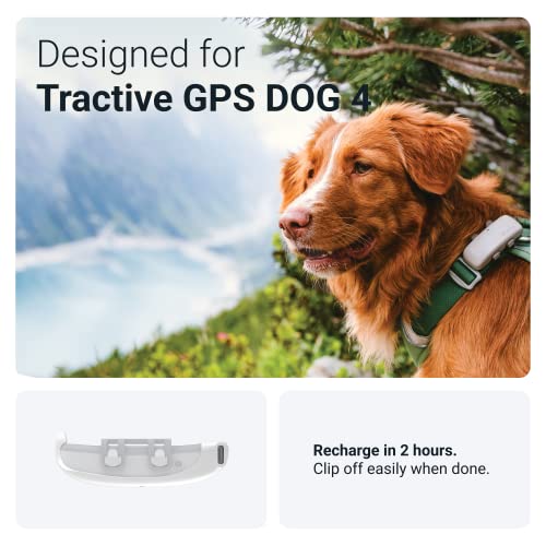 LTE Tractive GPS Dog 4 Charger with Clip