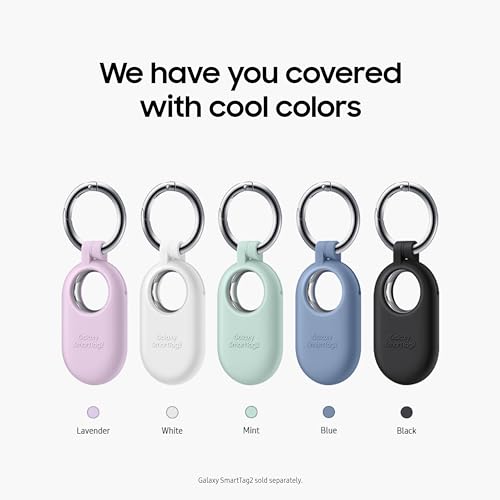 Soft Touch Lavender Silicone Case for Samsung Galaxy SmartTag2